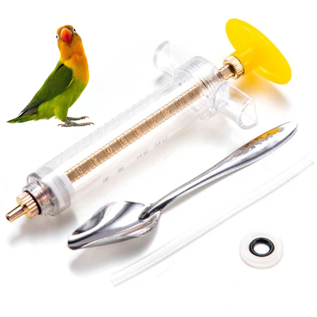 Bird feeding syringe Baby bird hand feeding syringe with hose injection ...