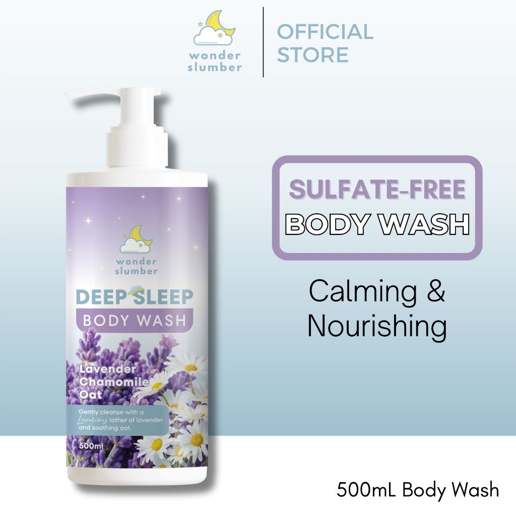 Wonder Slumber Deep Sleep Body Wash Sulfate Free (500mL) | Shopee ...