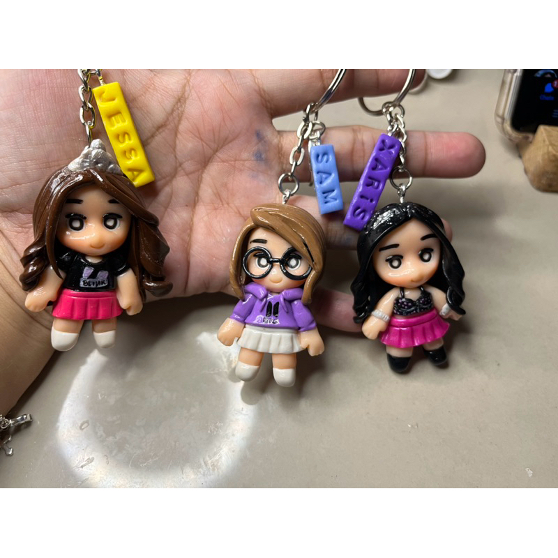 customized/personalized chibi keychains(1.5”) | Shopee Philippines