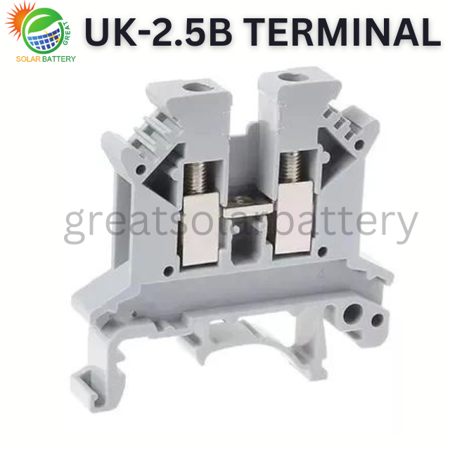 UK2.5B Terminal Block Screw General Application PCB Din Rail Wiring