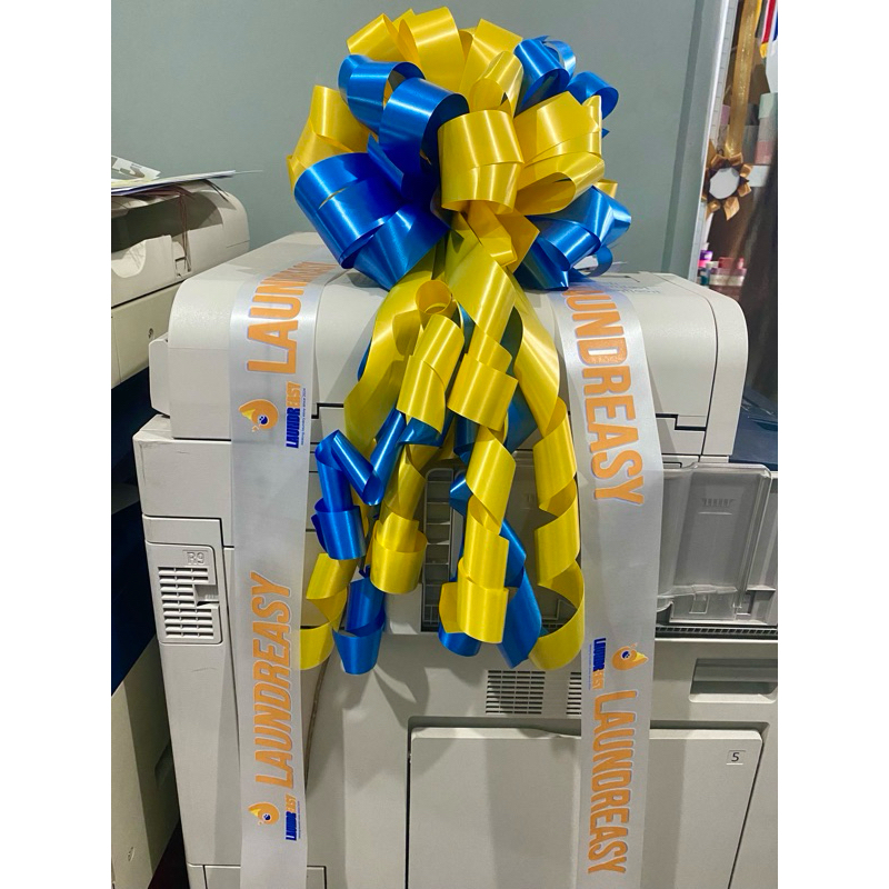 PRINTED Ribbon for Ribbon Cutting Ceremony | Shopee Philippines