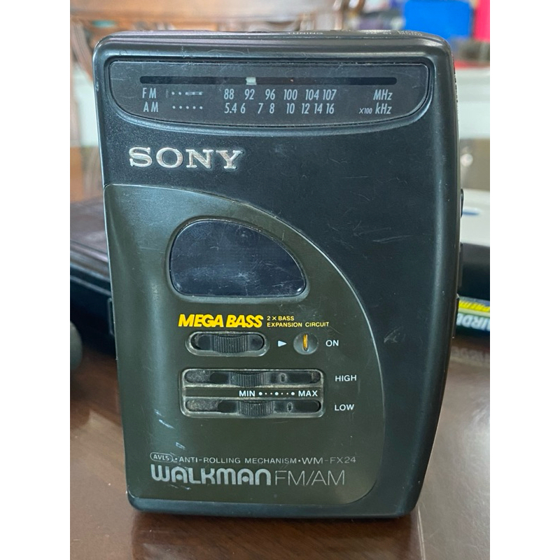 Vintage Sony Walkman WMFX24 Cassette Tape Player AM/FM Radio NOT