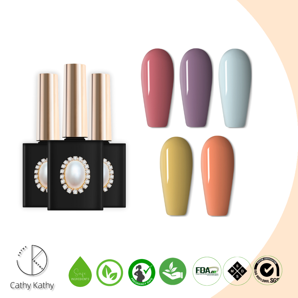 Cathy Kathy Nordic Edition Premium Gel Polish Organic Safe to Pregnant