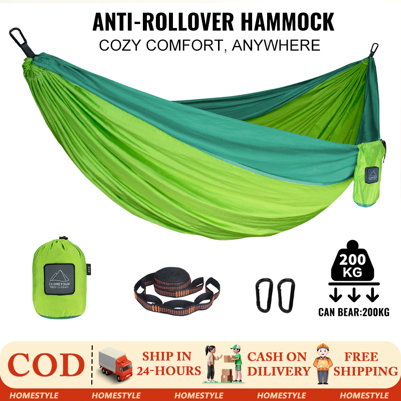 Original Portable Outdoor hammock duyan for Double adult/baby big size ...
