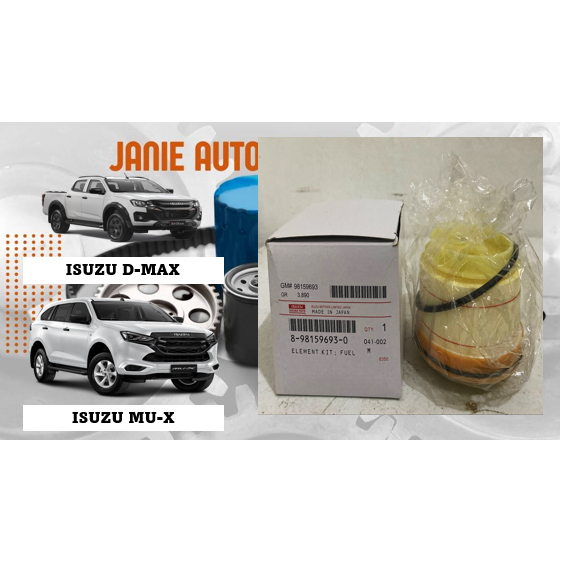 Fuel Filter (Upper) Isuzu DMax/ Dmax (20122021) / Isuzu MuX mux