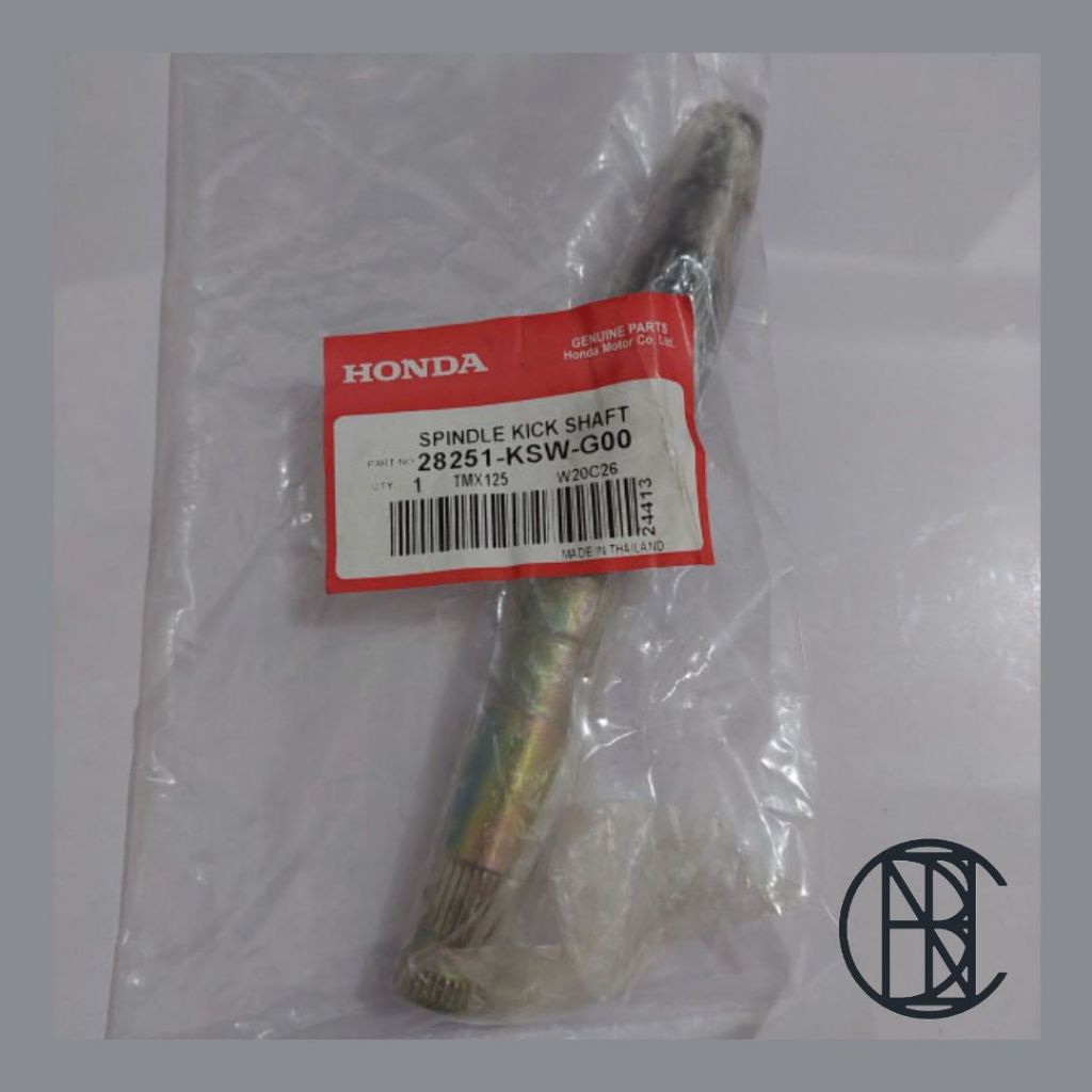 HONDA TMX125 KICK SHAFT AXLE GENUINE PART 28251KSWG00
