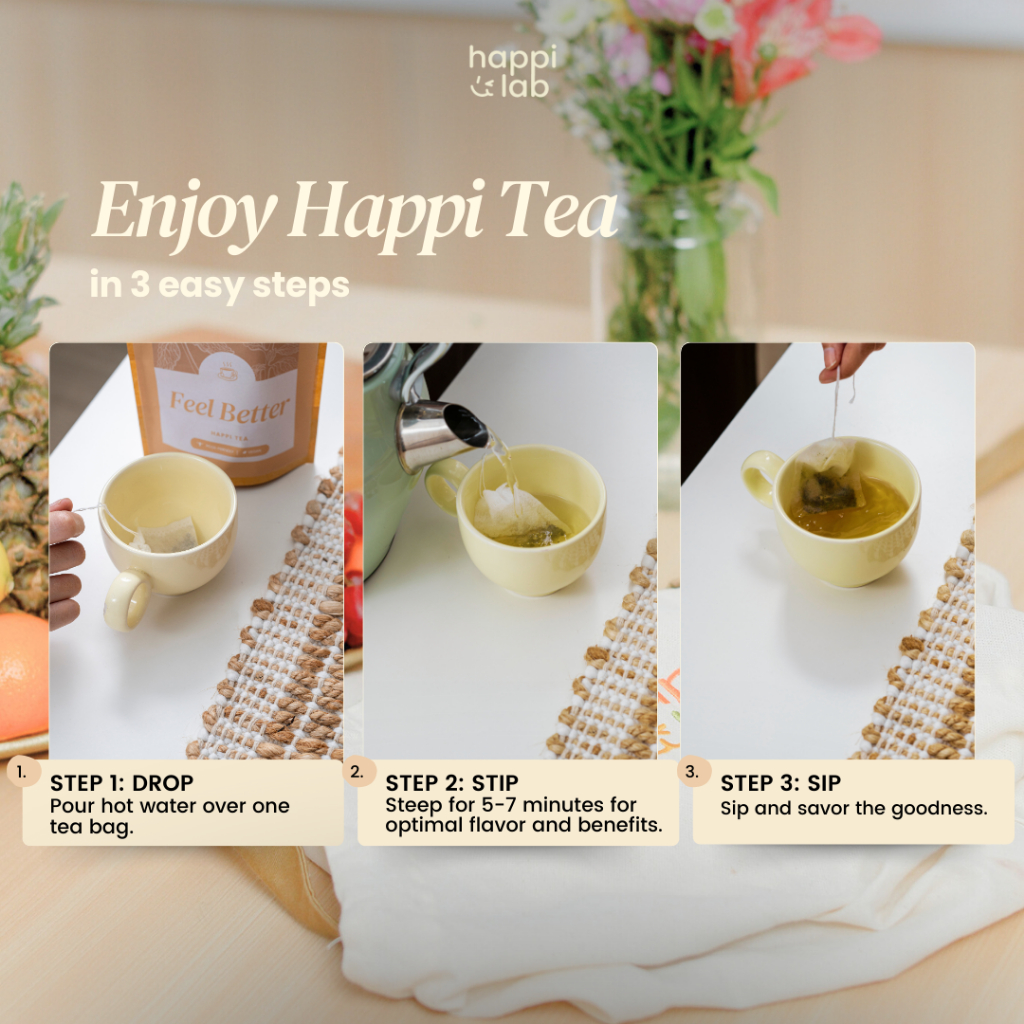 Happi Lab - Happi Sleep Tea (30 Tea Bags in 1 Pack) | Shopee Philippines