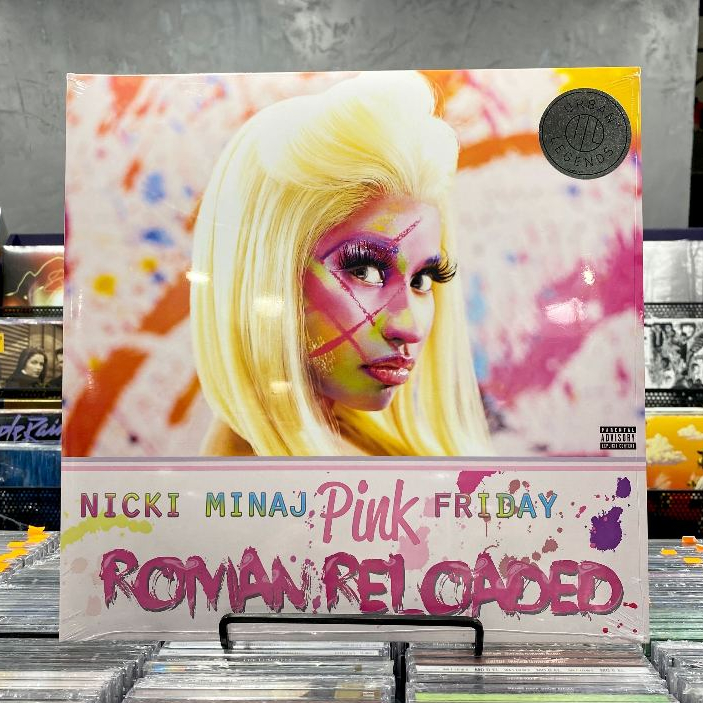 NICKI MINAJ Pink Friday Roman Reloaded Vinyl (Black, 2LP) Shopee
