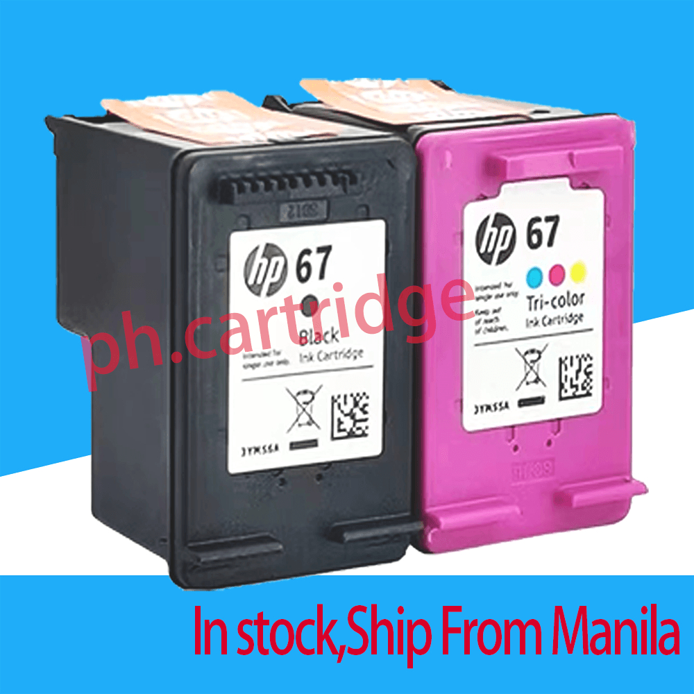 Cartuccia d'inchiostro HP 67 - Compatibile con le stampanti HP (67XL