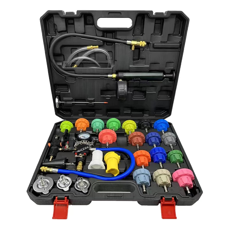 28pcs Universal Radiator Pressure Tester Vacuum Type Cooling System ...