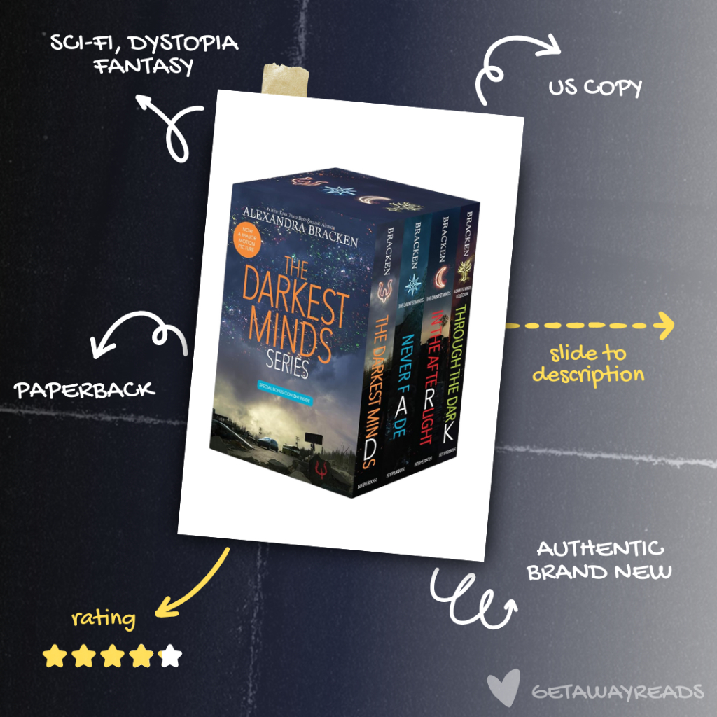 The Darkest Minds Series Boxed Set by Alexandra Bracken (Paperback