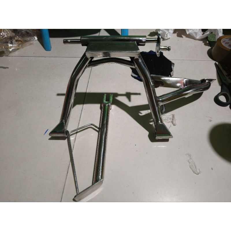 Honda click v2 v3 stainles centerstand size 17 s | Shopee Philippines