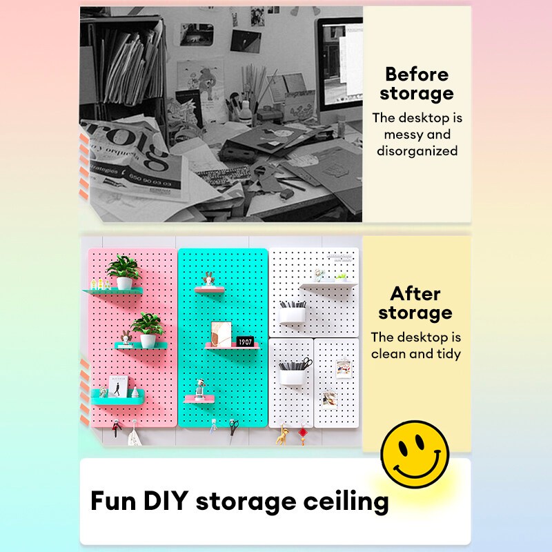 Desk Organizer Desktop Rack Partition Storage Rack Vertical Frame With ...