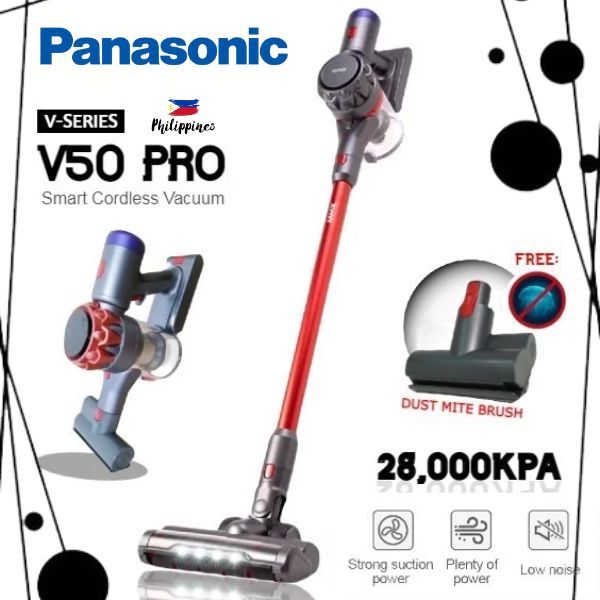 PANASONIC V50 Plus Cordless Vacuum Cleaner FREE dust mite Handheld