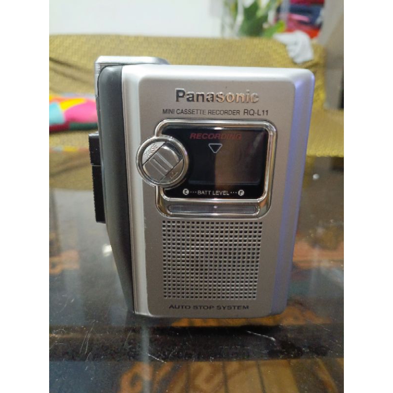 Panasonic Mini Cassette Recorder RQ-L11 (RARE), Audio, Portable Music