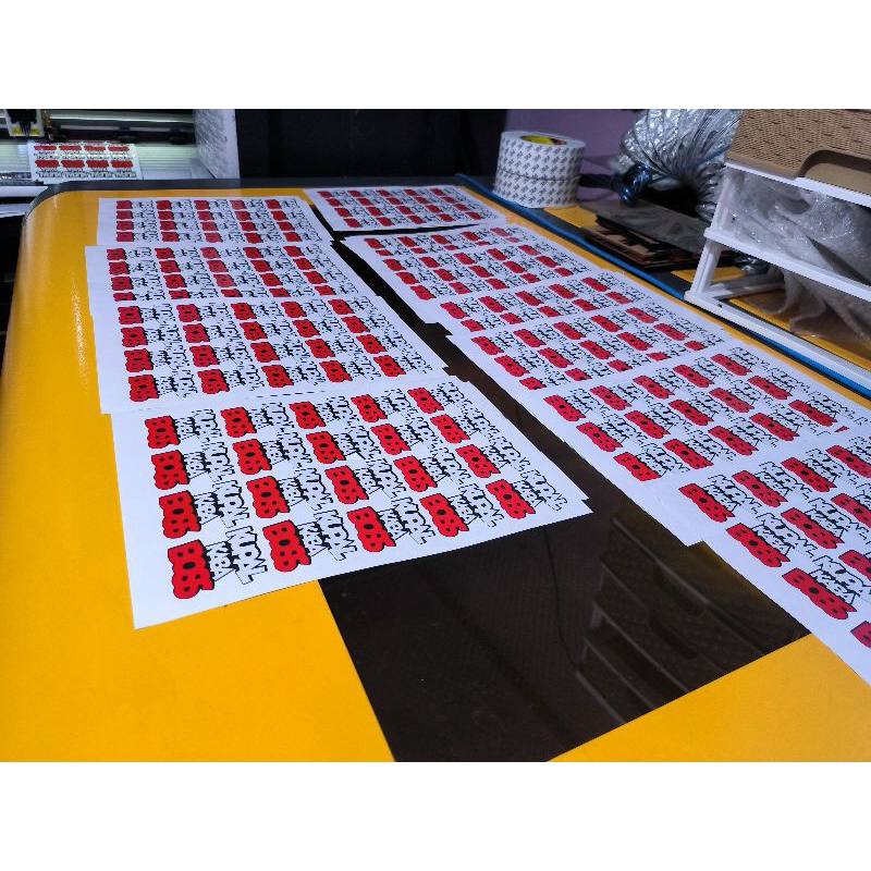3pcs Kup_4l Kaba Boss Motorcycle Sticker for only 10 pesos | Shopee ...