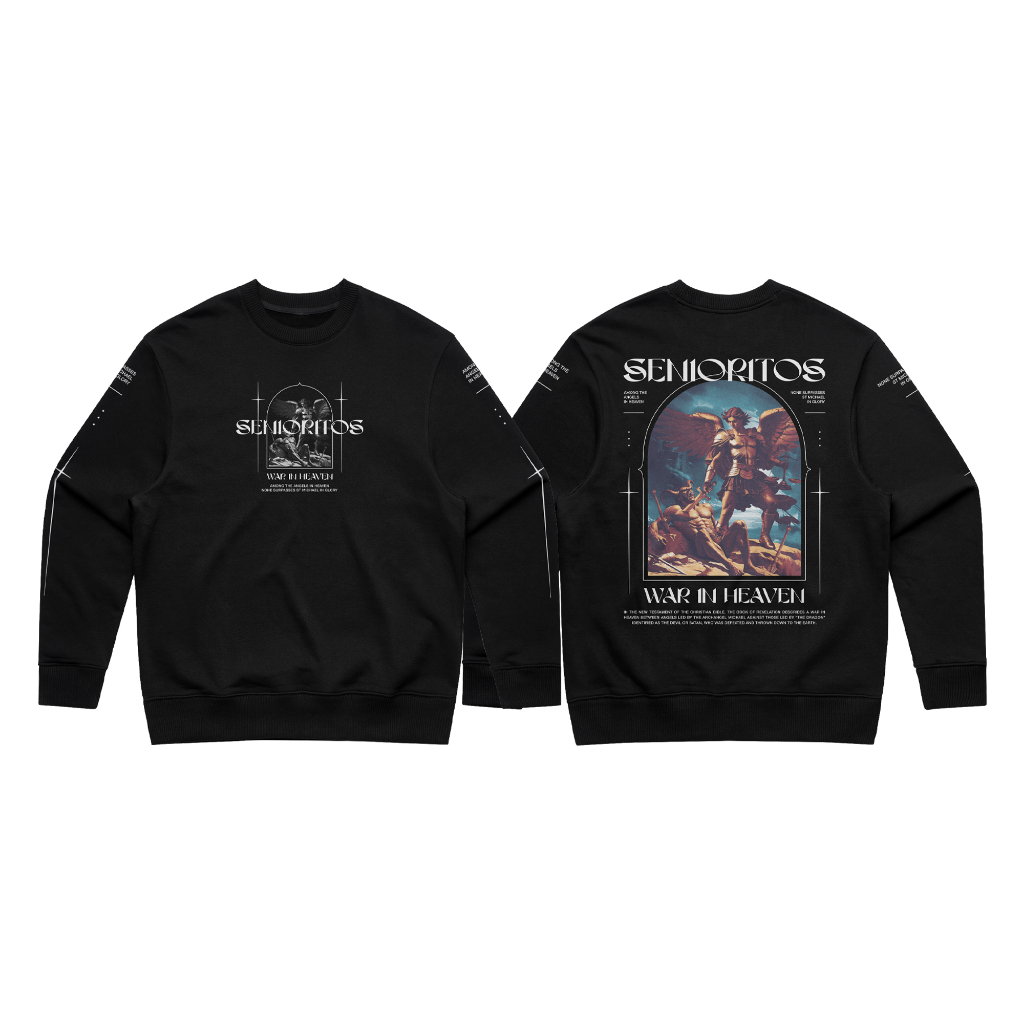 Senioritos® War In Heaven — Controlled Chaos | Long Sleeves | Unisex ...