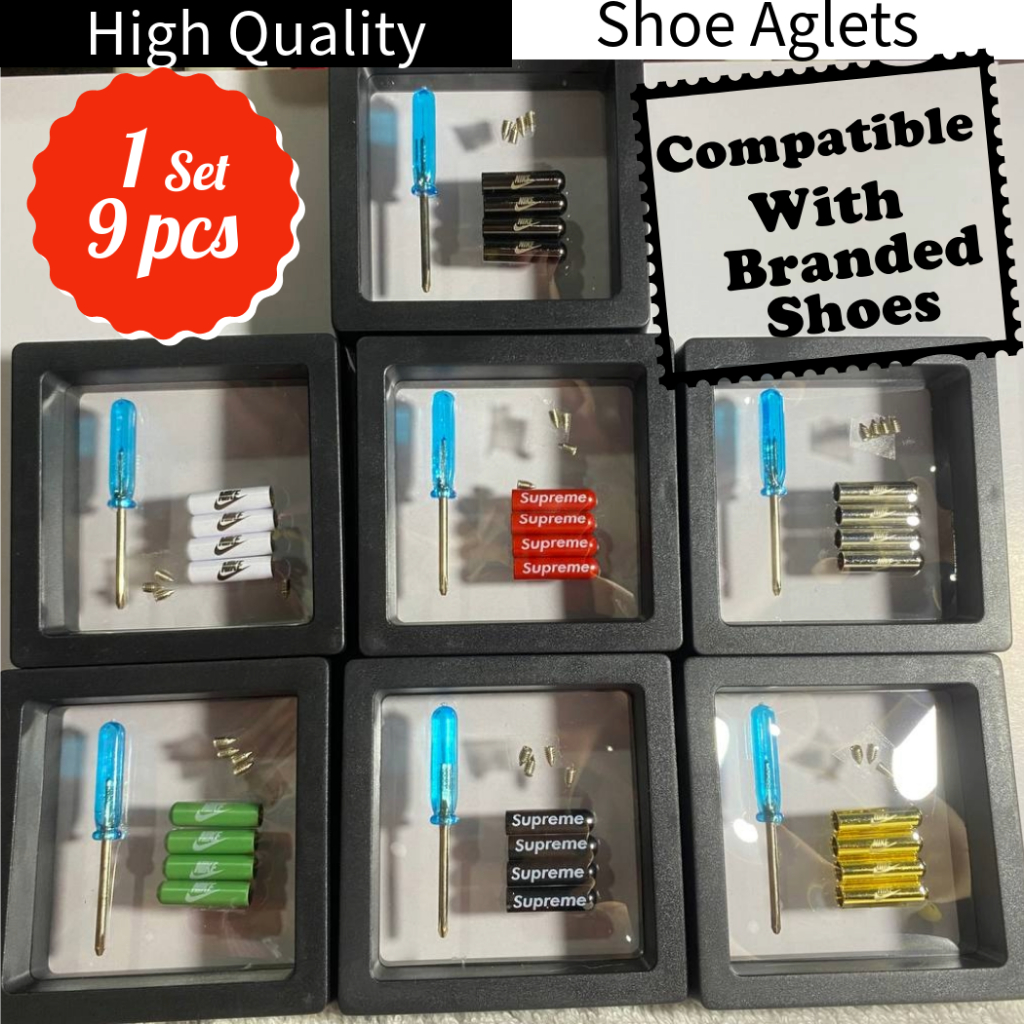 4pcs Metal Shoe Head Shoelace Aglet Shoe lace Tip Shoelace decoration ...