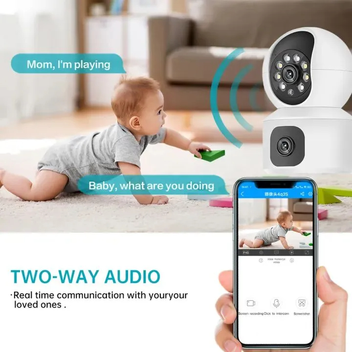 BUY 1 TAKE 1 V380 Pro CCTV Camera Dual Len 12MP WIFI Wireless ...