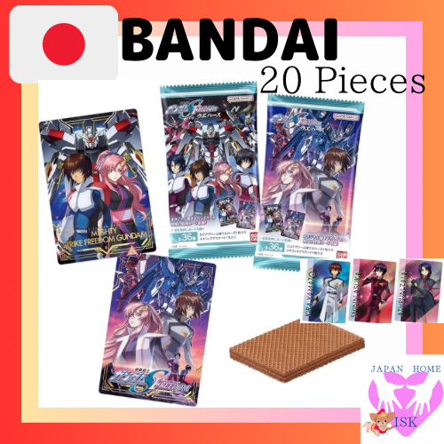 Mobile Suit Gundam SEED Freedom Wafers (20 Pieces) Shokutos Wafers