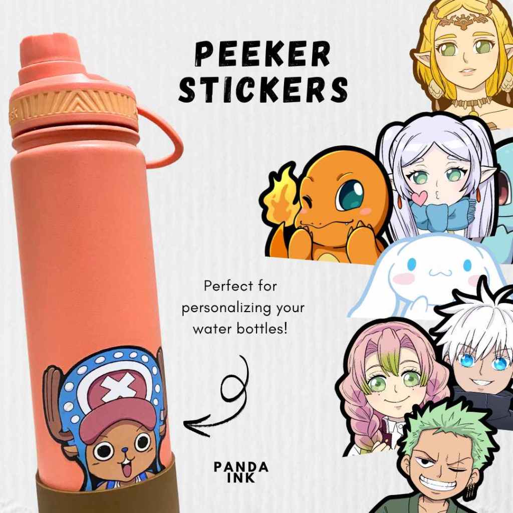Pokemon Peeker Sticker Ghost Type Gengar Zorua Hisuian Mimikyu ...