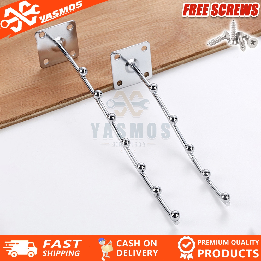 Yasmos 5Balls 7Balls Wall Mount Hook Hanger Heavy Duty Wavy Clothes ...