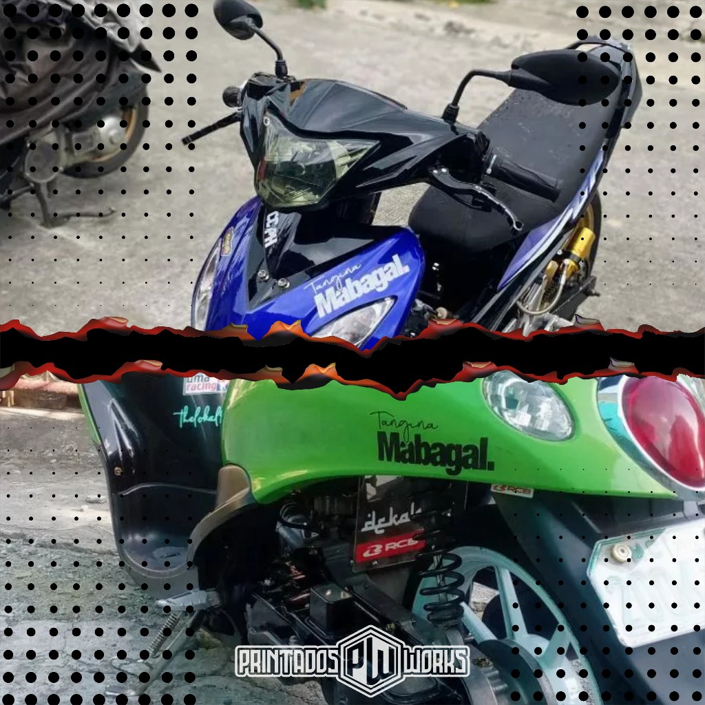 ORIGINAL TNGNA MABAGAL decal sticker cutout for car , motorcycle and ...