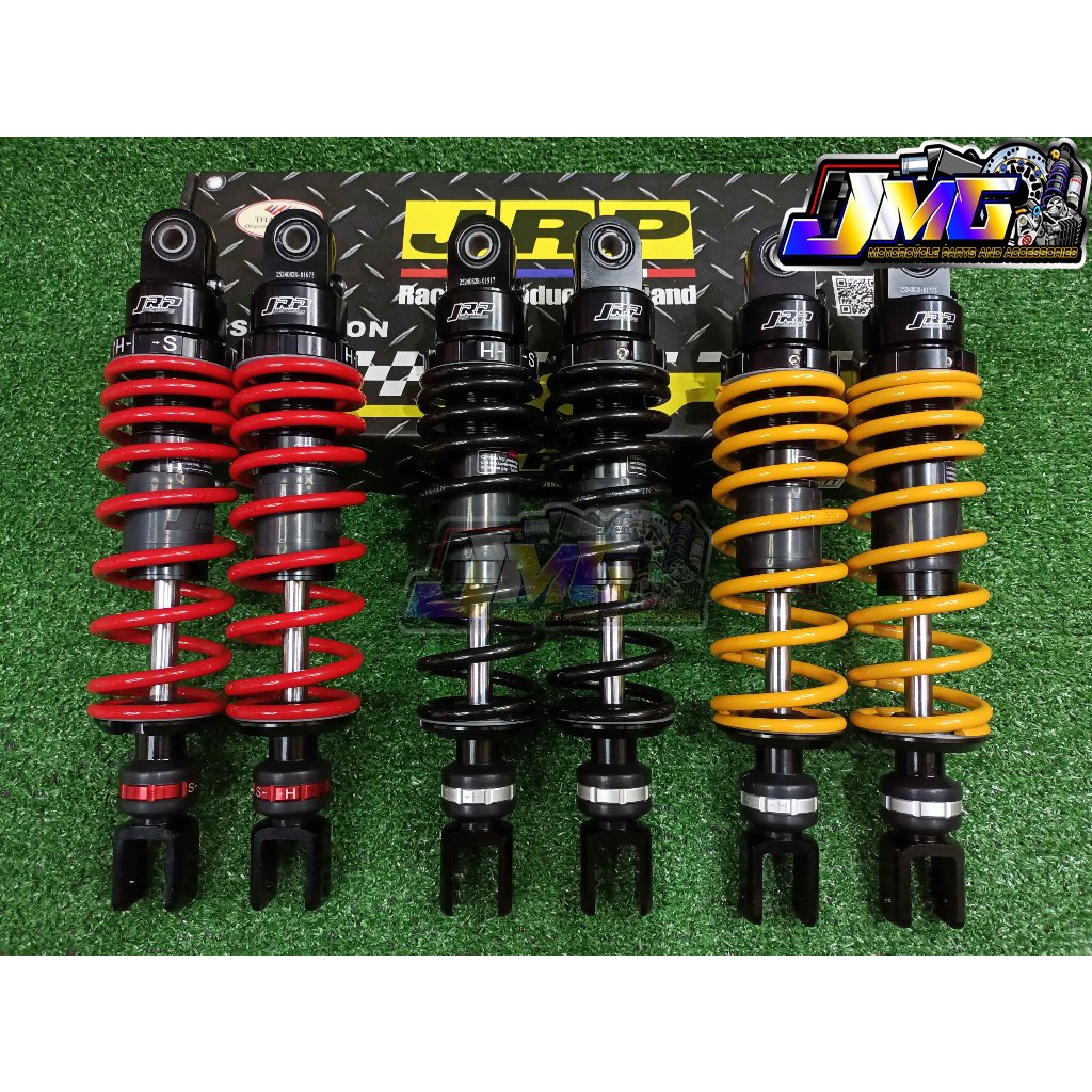 JRP REAR SHOCK 305MM FULLY ADJUSTABLE YAMAHA NMAX 155 V1/ V2 / AEROX ...