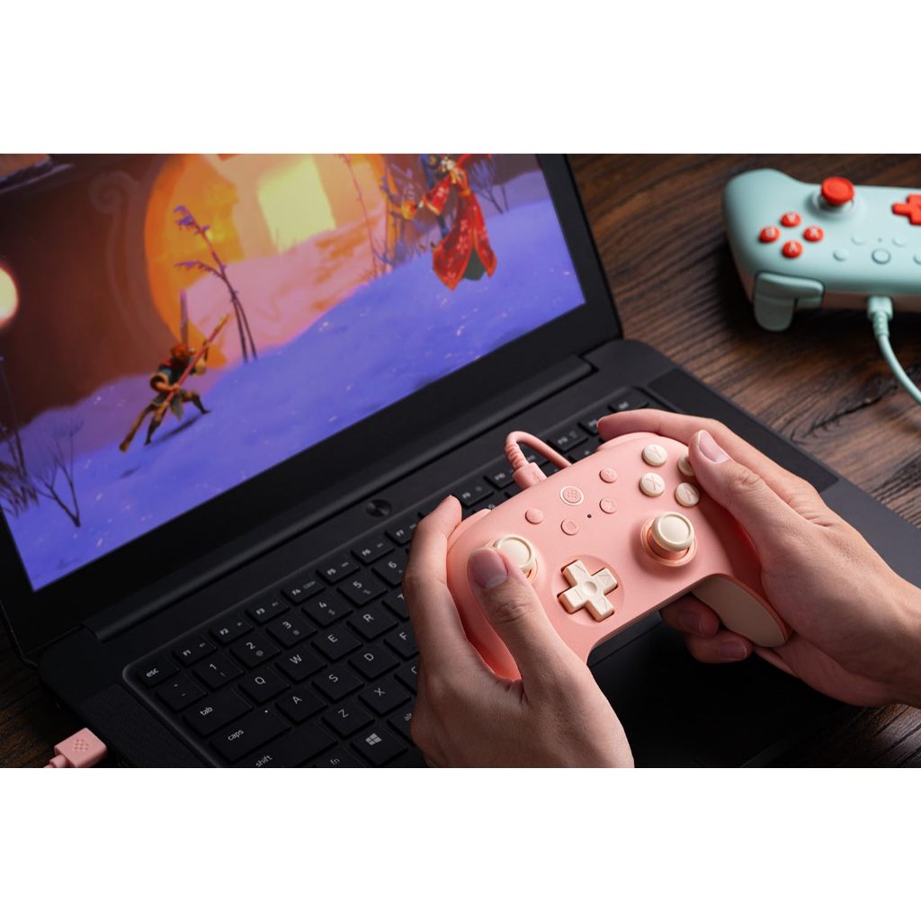 8Bitdo Ultimate 2C Wired Controller for Windows PC and Android, Hall ...