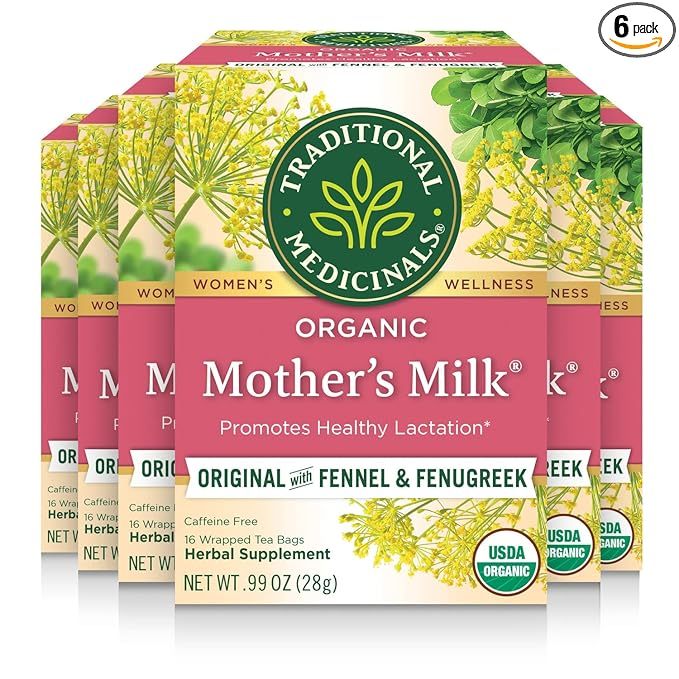 Traditional Medicinals Tea Organic Mother's Milk Promotes Healthy