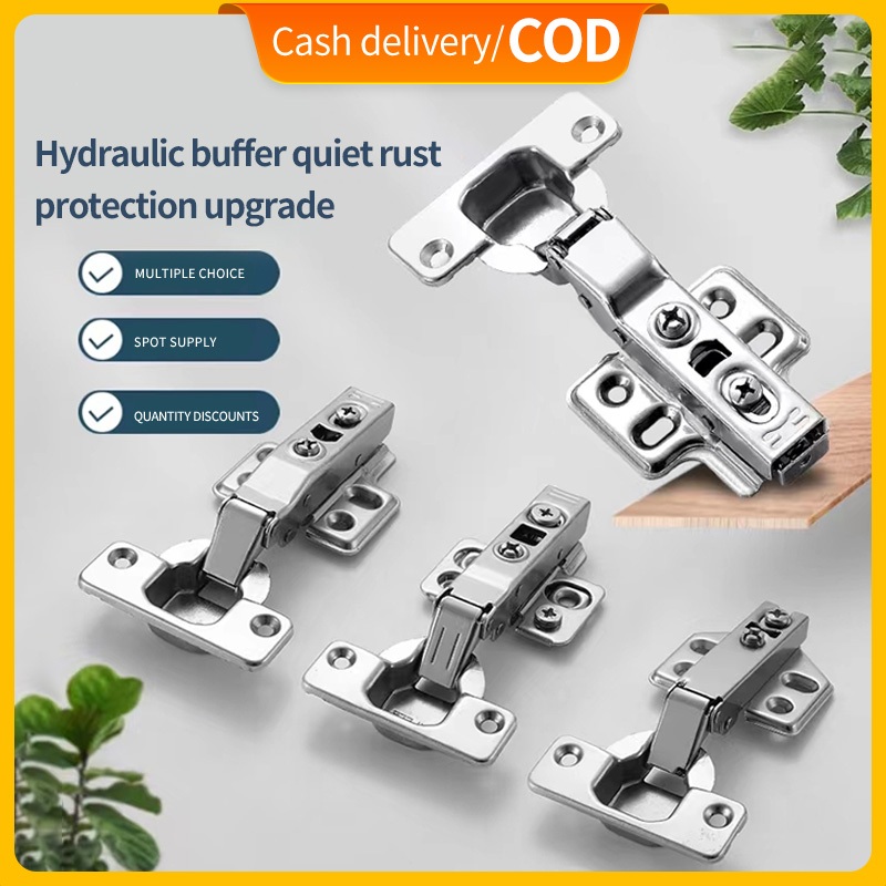 1Pair Concealed Hinges for Cabinet Hydraulic Soft Close Hinges Regular ...