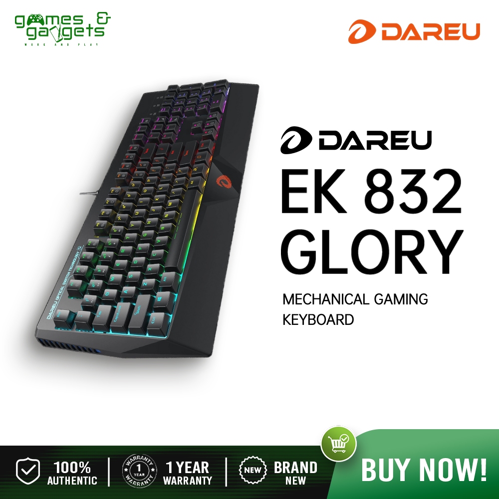 Dareu EK832 GLORY Mechanical Gaming Keyboard | Shopee Philippines