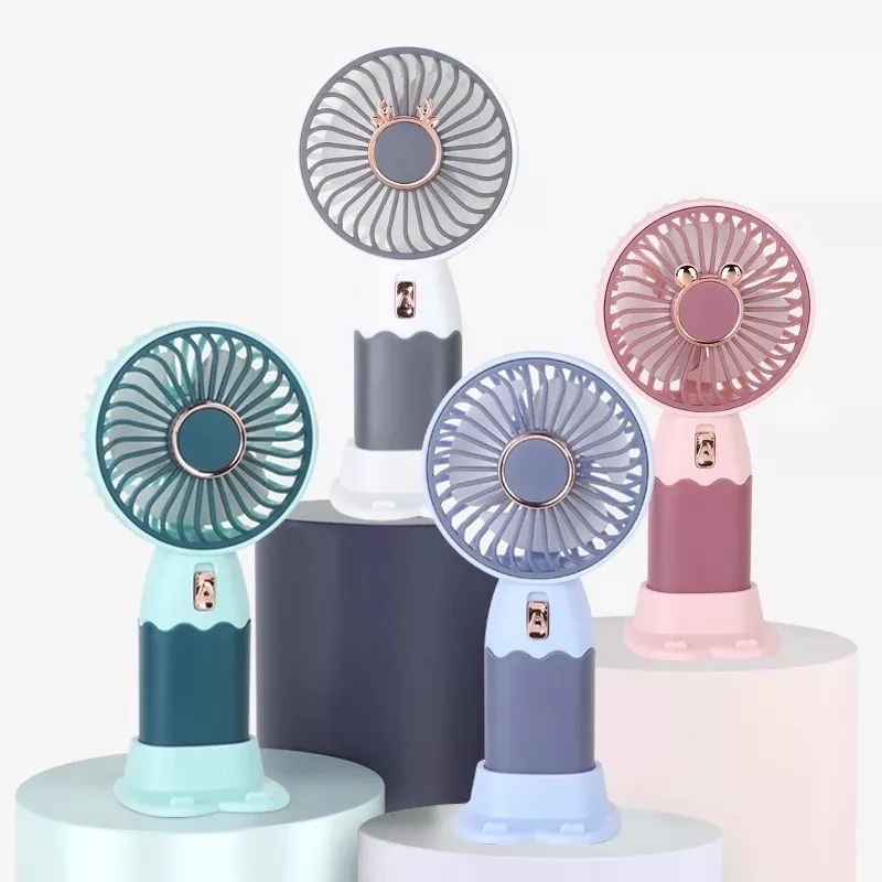 Handheld Small Fan Mini USB Rechargeable Electric Fan Strapping Rope ...