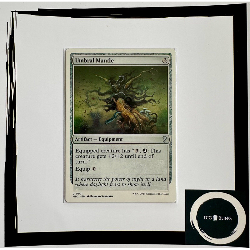 Umbral Mantle MTG Mystery Booster 2 (White Border) Shopee Philippines