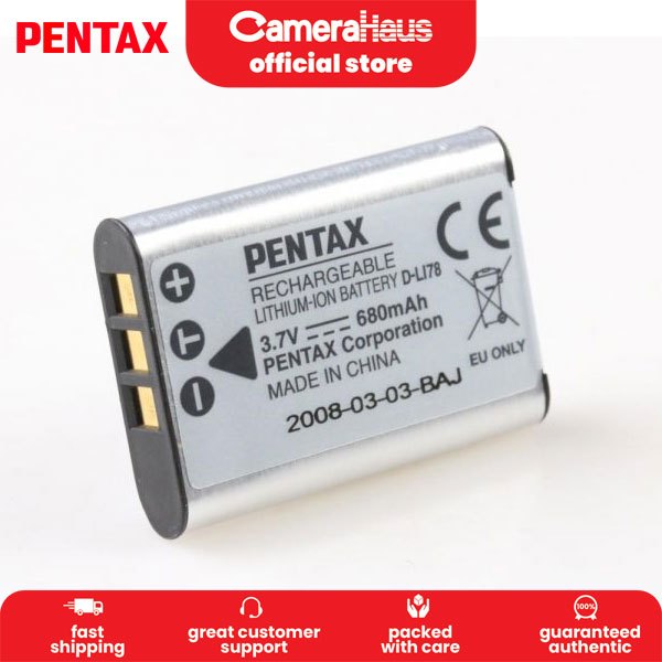 Dot.Foto D-LI78 Batterie Rechargeable 680mAh Pour Pentax Optio L50 L60 M50 M60 S1 V20 W60 W80