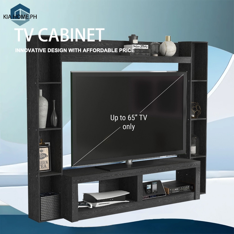 KIA HOME 65inch TV cabinet with side storage TV rack wall TV cabinet ...