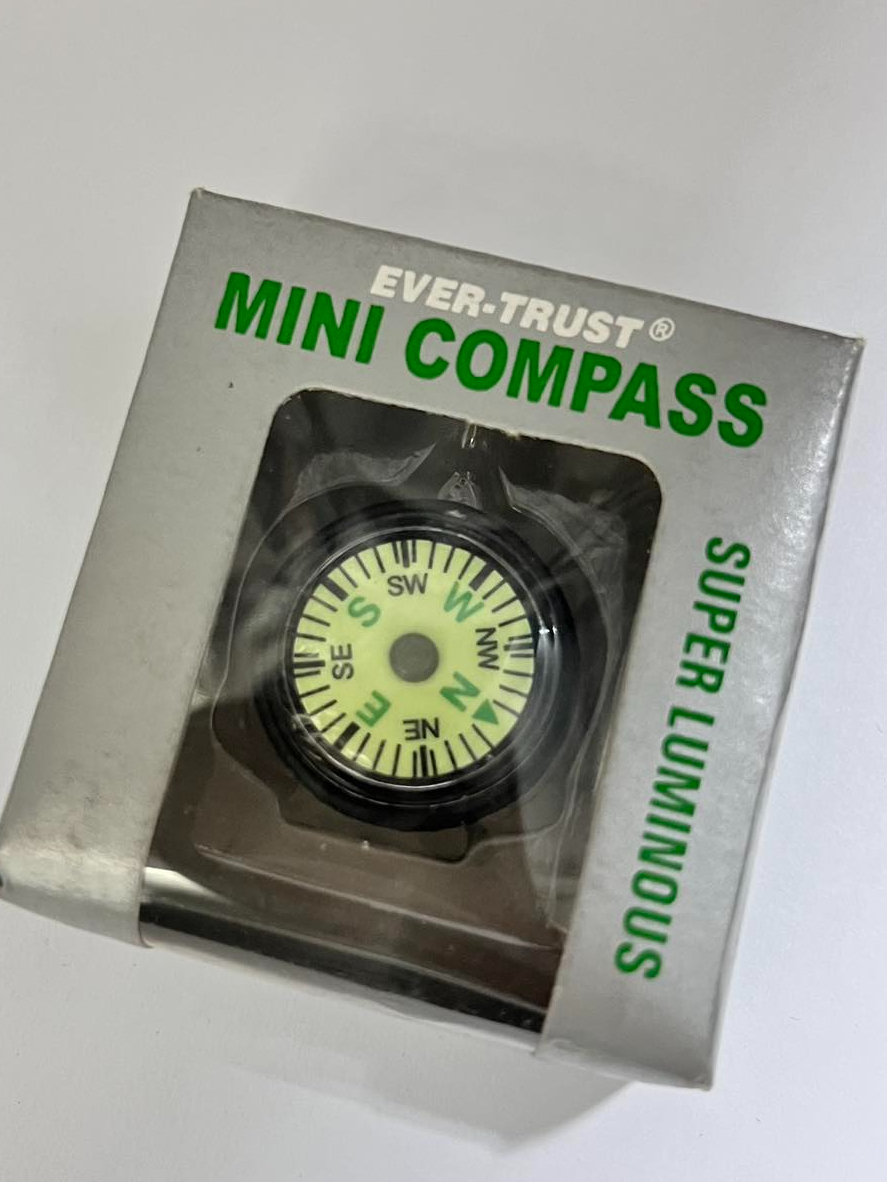 Super Luminous Mini Compass For camping,Diving,Driving,Hiking,Hunting ...