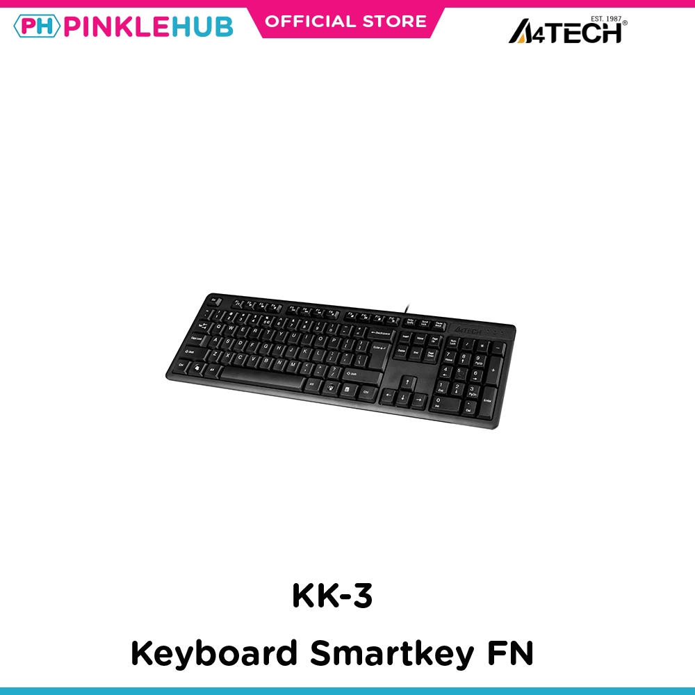 A4TECH KK-3 Keyboard Smart key FN | Shopee Philippines