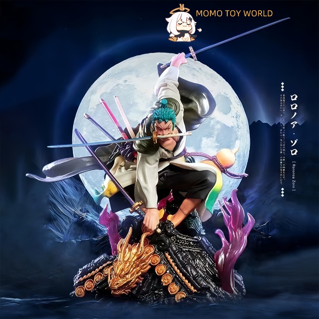 22cm Small roof Zoro action figure One Piece 4th Gear Monkey D. Luffy