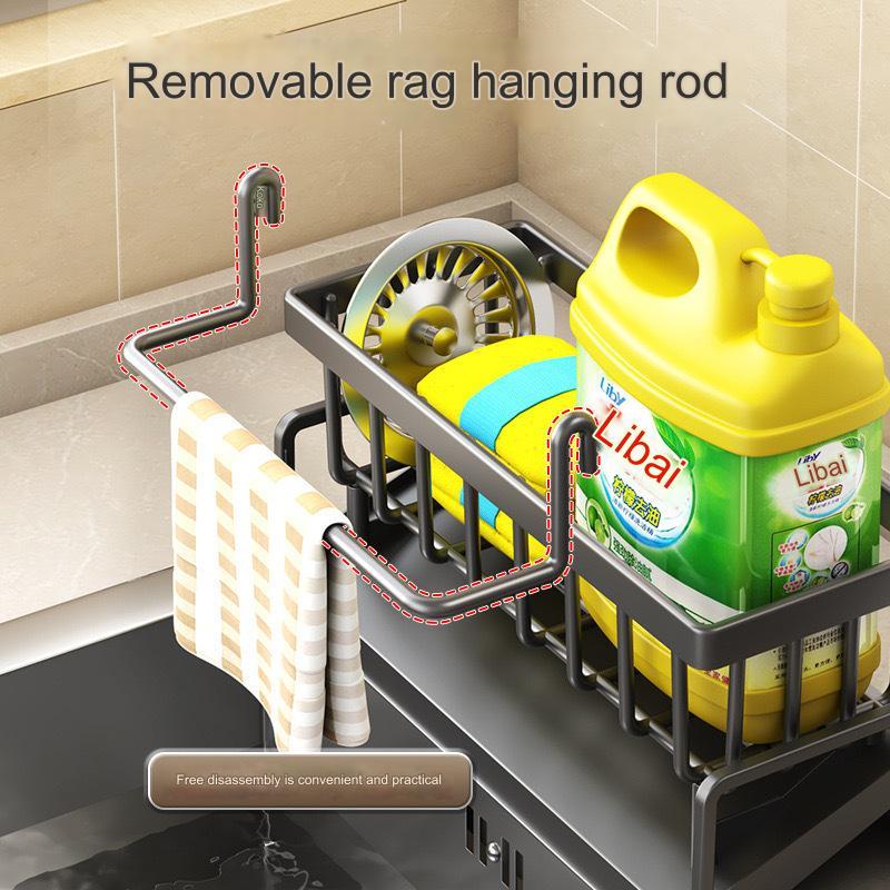 Kitchen rack rag drain rack dishwashing rack dishwashing detergent wire ...