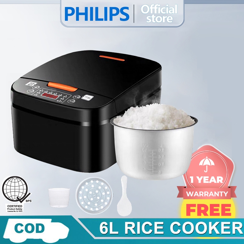 Philips Smart Rice Cooker 5 liters large capacity home rice cooker multi function timing appointment Shopee Philippines