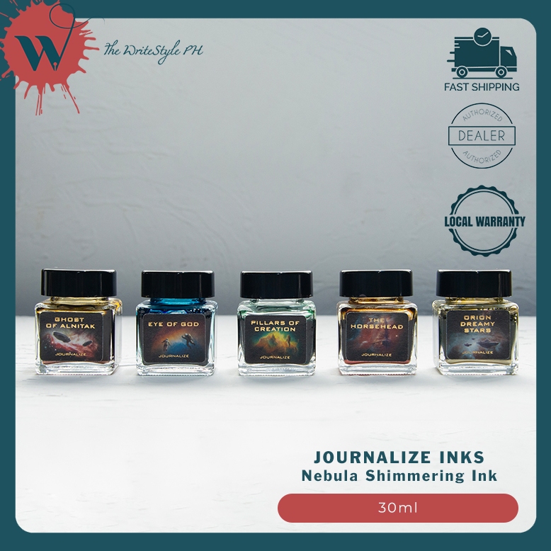 Journalize Nebula Shimmering Fountain Pen Ink (30mL) | Shopee Philippines