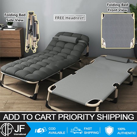 Extra thick folding bed, nap bed, office single bed, nap machine ...