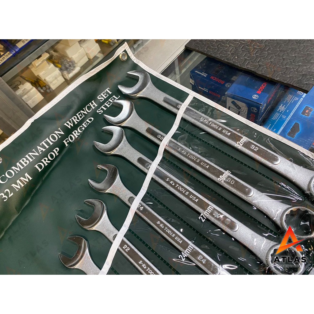 SKS Tools USA 6-32mm Combination Wrench Set 16pcs | Shopee Philippines