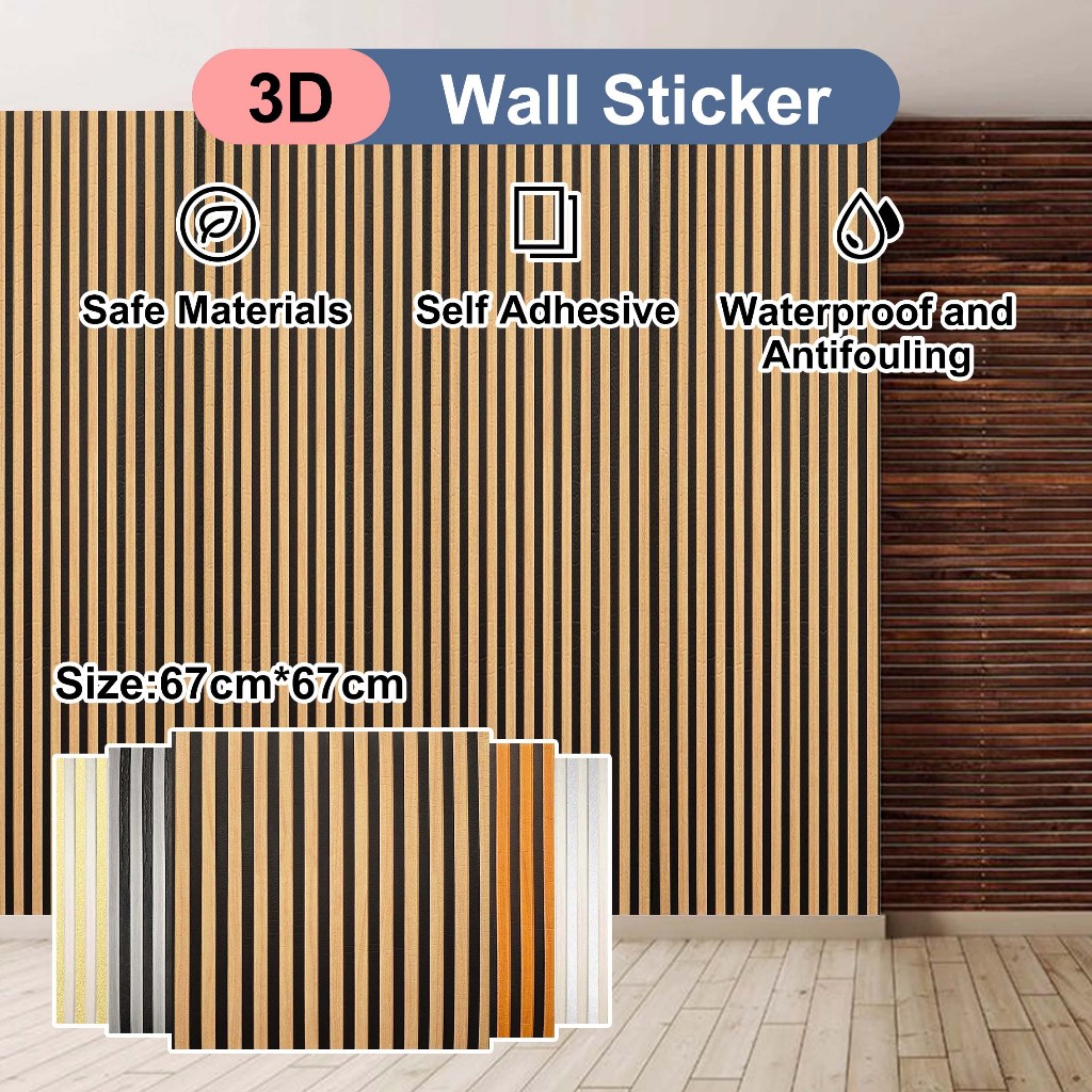 Foam board big siz 67X67cm wallpaper design wall decor backdrop water