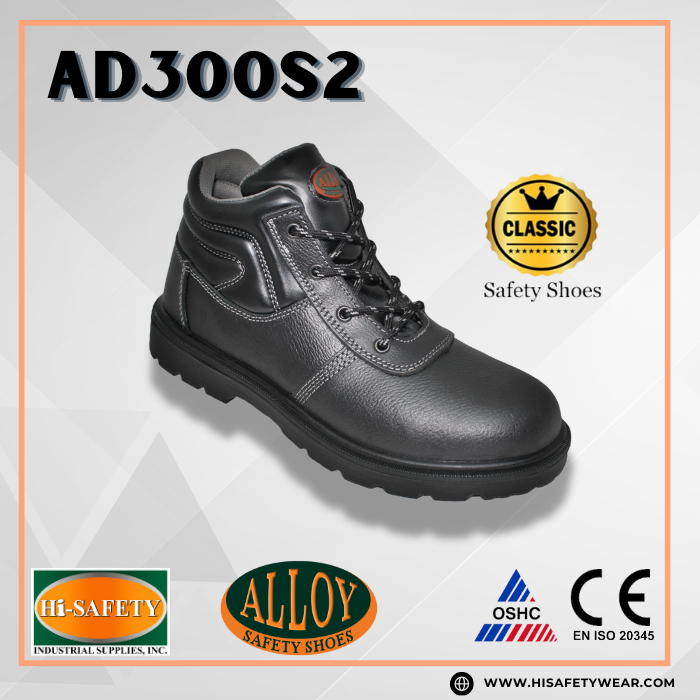 Alloy Safety Shoes AD300 MIDCUT Shopee Philippines