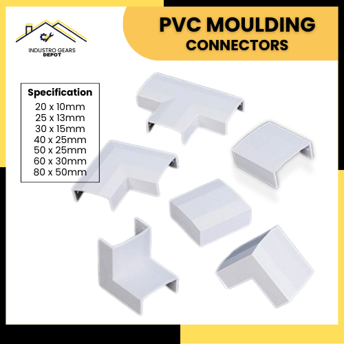 IGD || PVC Moulding Connectors for Plastic Electrical Wire Pipe for ...