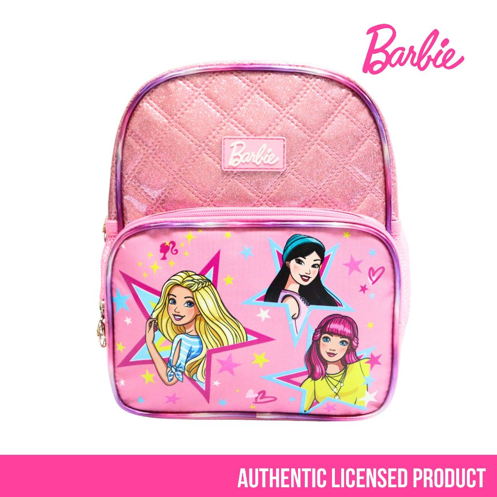 Barbie Cute 10inch Toddlers Backpack Shopee Philippines