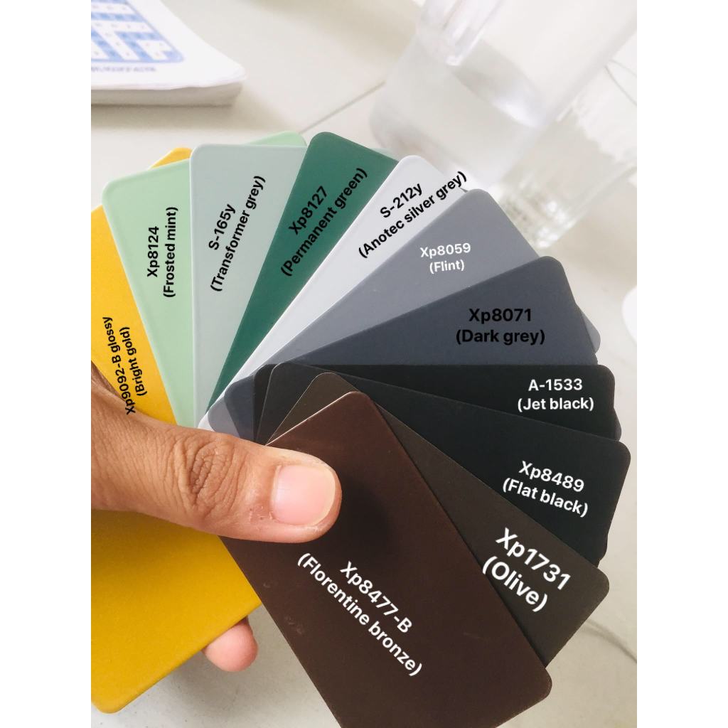 Prototype Swatches for Powdercoating | Shopee Philippines