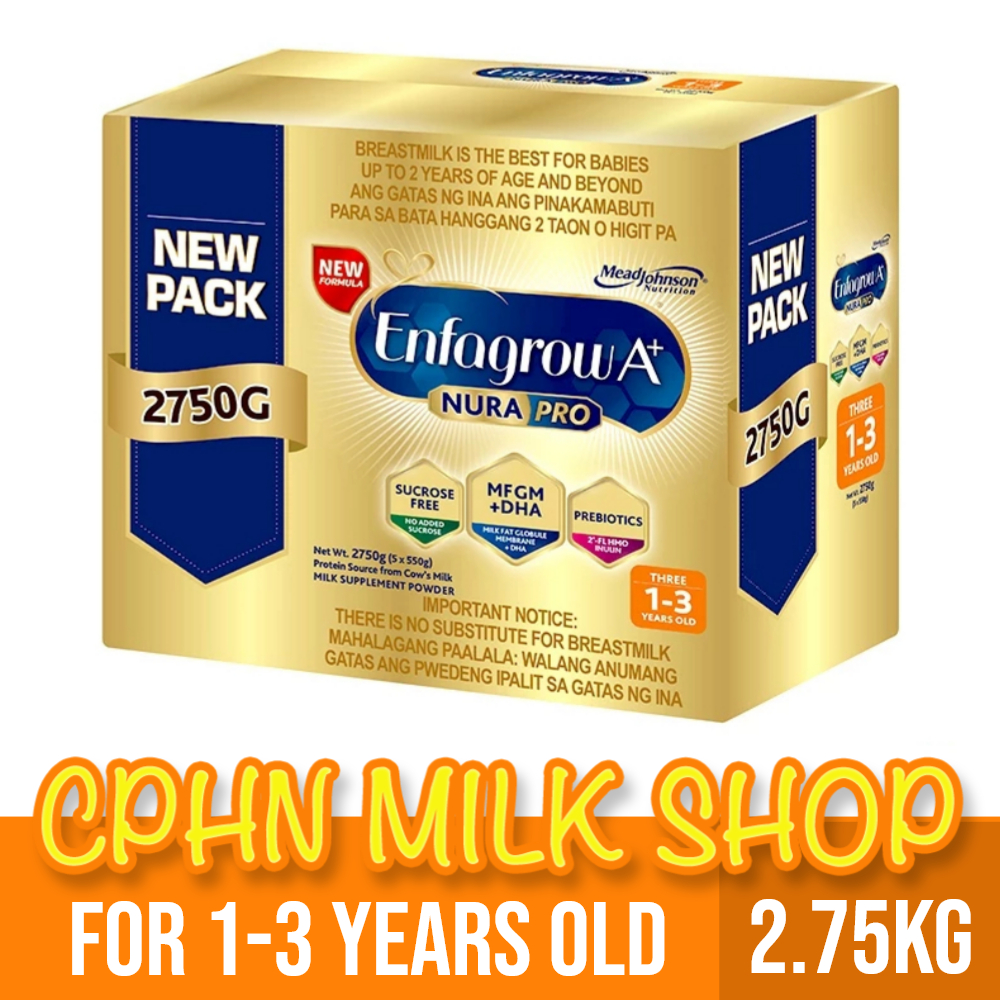 Enfagrow A+ Three NuraPro for 1-3 Years Old Milk Supplement